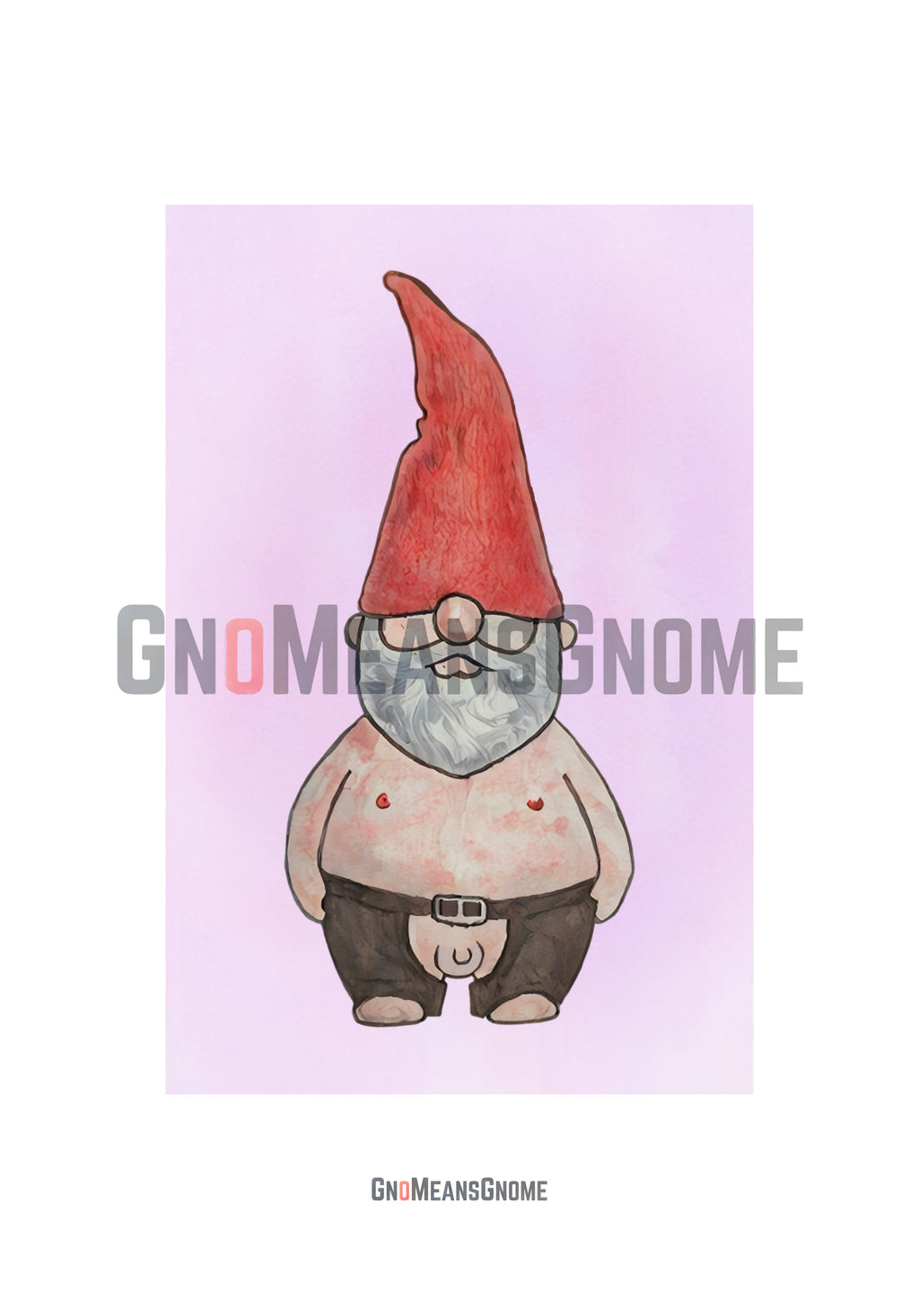 The Gnome In Chaps - Digital Art / Print