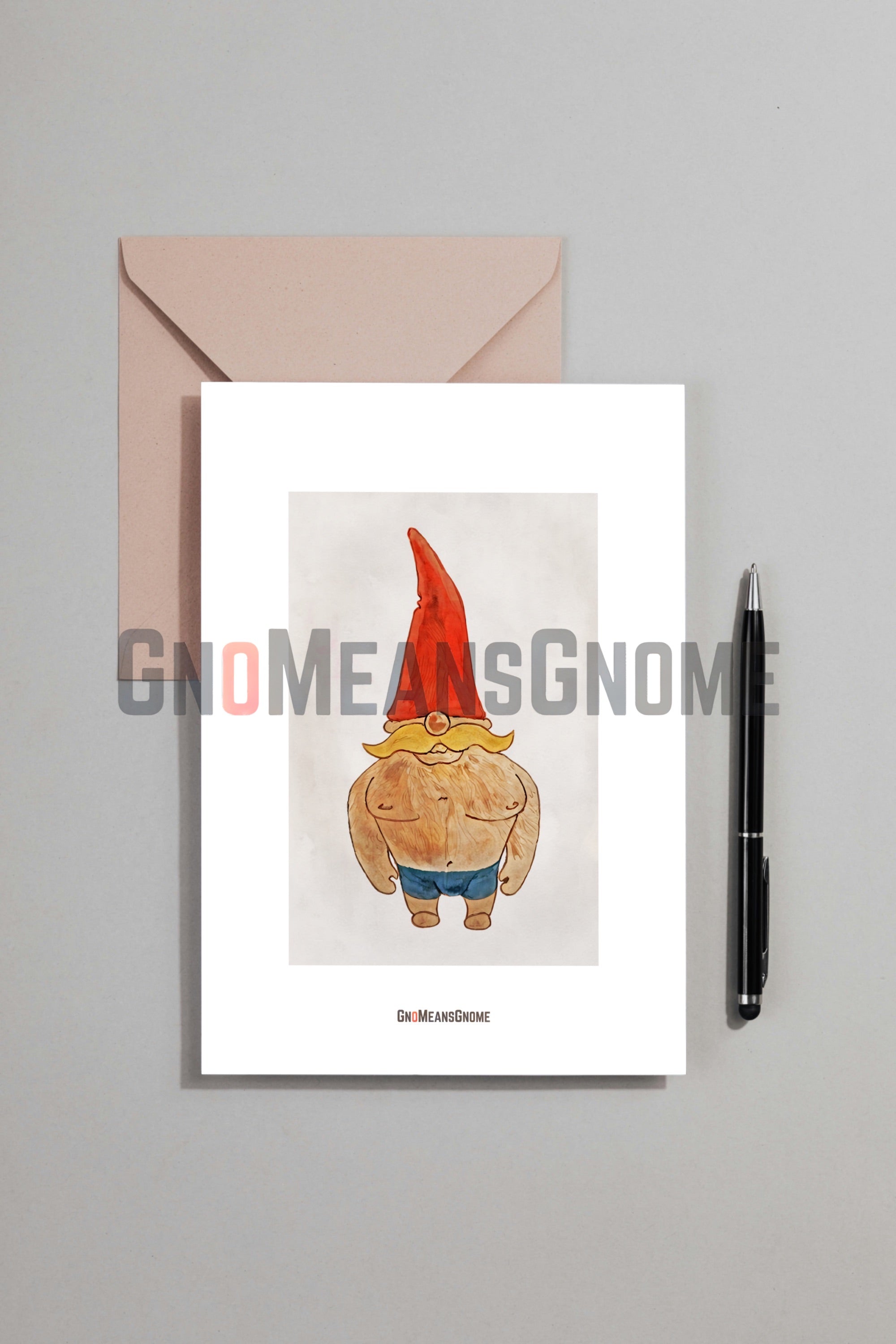 The Buff Gnome - Digital Art / Print