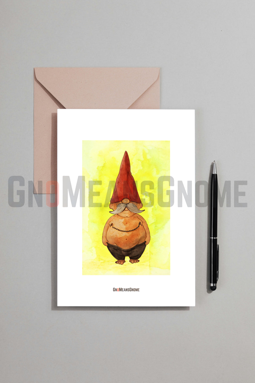 The Gnome With Clamps - Digital Art / Print