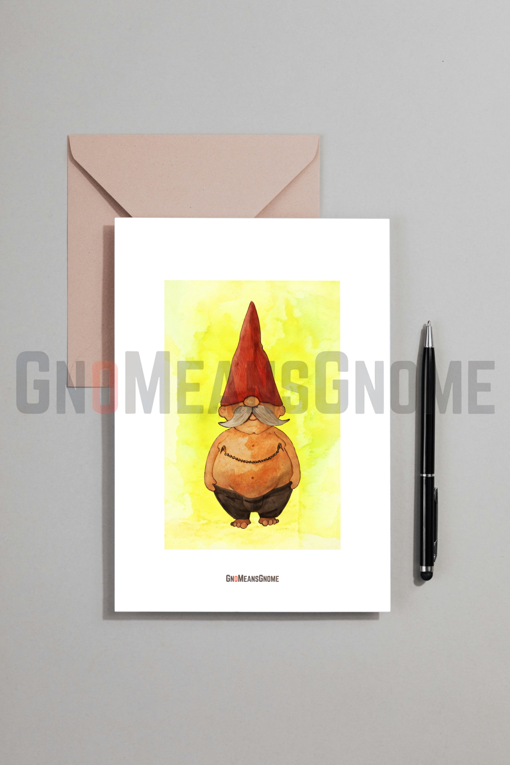 The Gnome With Clamps - Digital Art / Print