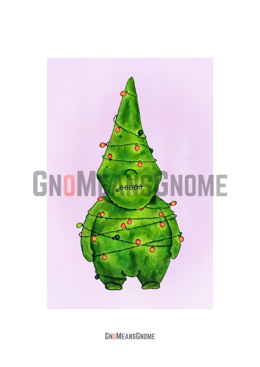 The Gimp Tree Gnome - Digital Art / Print