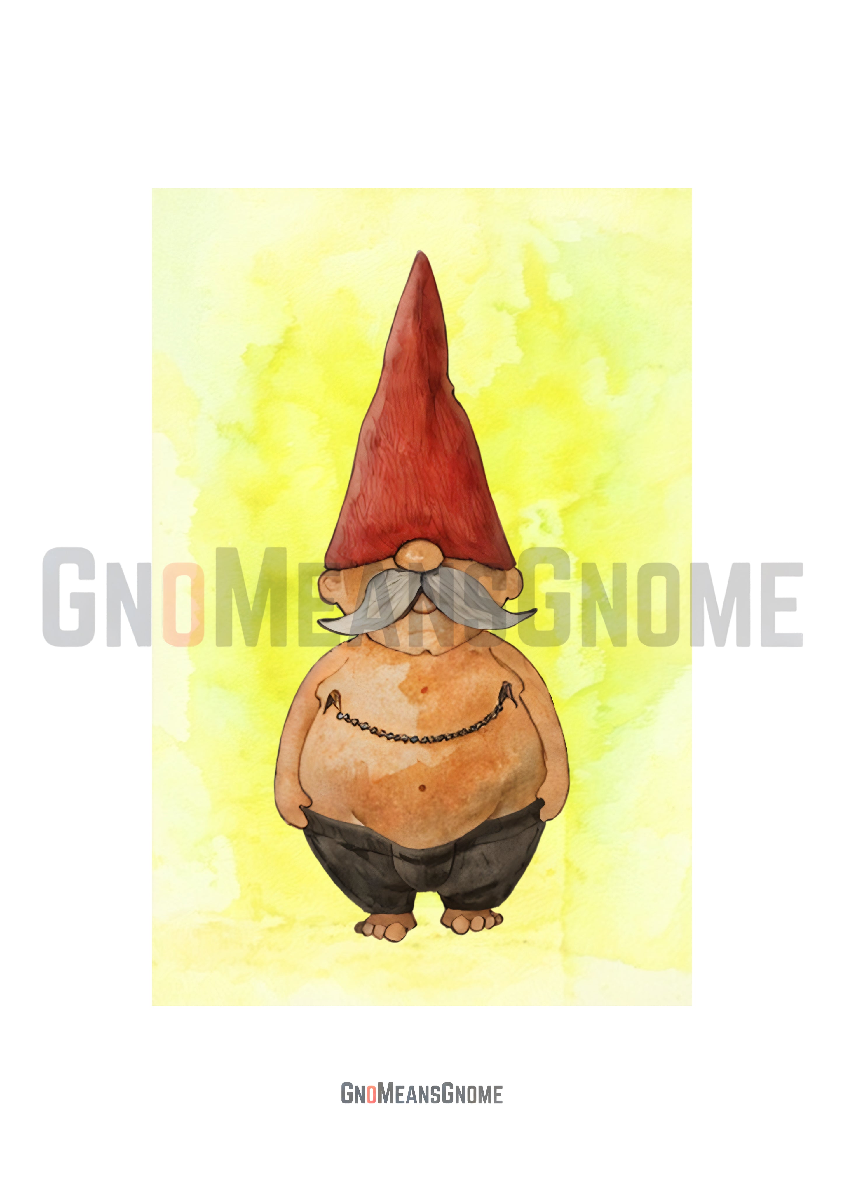 The Gnome With Clamps - Digital Art / Print
